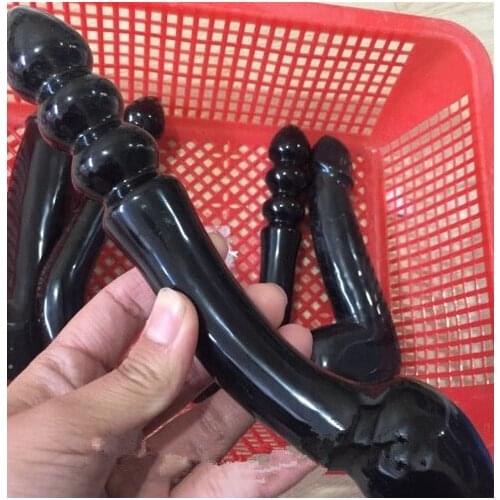 Wholesale sales of new natural obsidian quartz penile manual carving penile