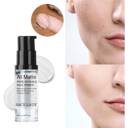Face Base Primer Makeup Liquid Matte Make Up Fine Lines Oil-control Facial Cream Brighten Foundation Cosmetic Invisible Pores