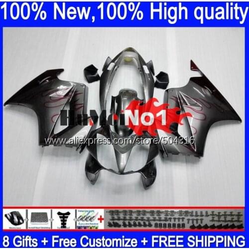 Interceptor For HONDA VFR800 VFR 800RR 800 RR 00 01 02 03 04 05 130MC.3 red flames hot VFR800RR 2007 2008 2009 2011 2012 Fairing