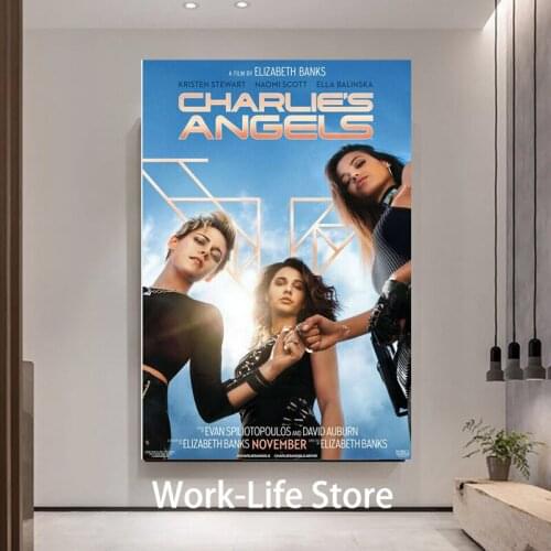 Posters and Prints Charlies Angels Movie Poster Wall Art Picture Canvas Painting for Room Home Decor