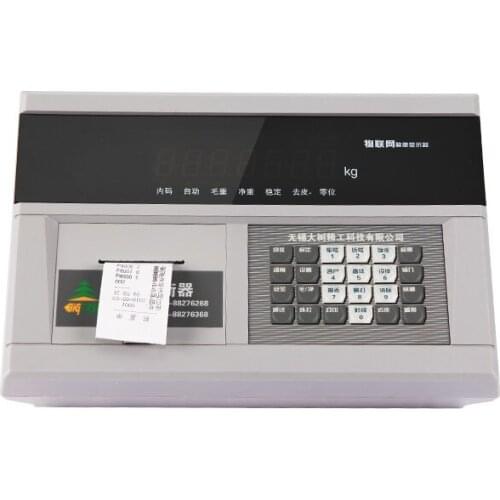 Stainless steel platform scale digital voltage indicator battery indicator