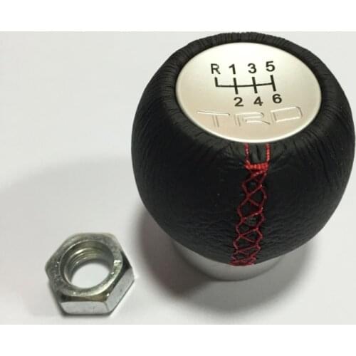 Manual Auto Car Gear Shift Knob Lever Stick Ball Shape Knob Shifter 6 Speed For Toyota Manual Transmission Car Series