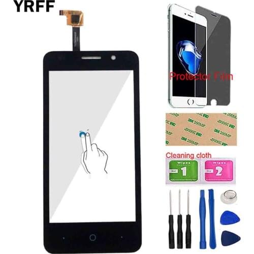Touch Screen Digitizer Panel For ZTE Z820 Touchscreen Sensor Lens Front Glass Panel Replace Parts Tools Protector Film