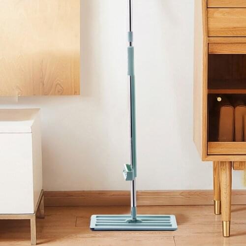 New Hand-free Flat-panel Scraping Mop Lazy Mop Rotating Vibrato New Mop Mopping Tool Mop Spin Mop Microfiber Mop Pad