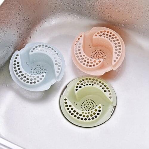 Hair Stoppers Drain Filter Bathtub Hair Catcher Bathroom Shower Drain Hole Filter Trap Sink Strainer For Kitchen Bathroom Toilet