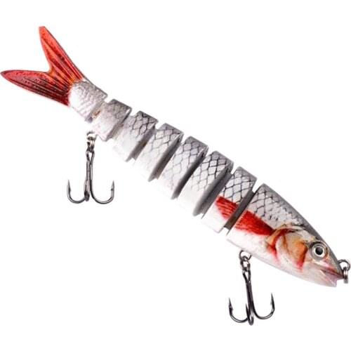 1pcs Multi-section Fish Fishing Lure 0.695oz-19g/13.28cm Classical Fake Fish Shape Fishing Lures Baits