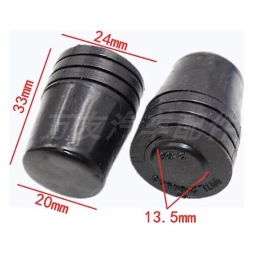 2pcs for Nissan 2008-12 new Teana cover cushion rubber pier hood shock absorber head top glue genuine