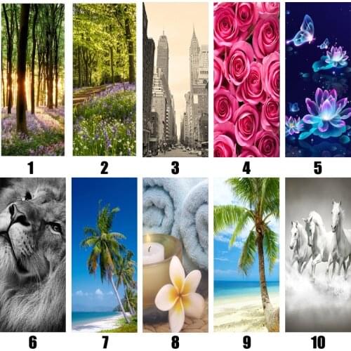 3D Door Mural Door Sticker Landscape Wallpaper Wall Stickers Wall Print Decal Wall Deco Wall Mural Photo self adhesive door wrap
