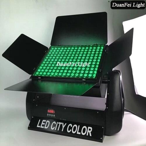 8Pieces Outdoor city color led 180*3w stage led wash wall outdoor building led washer light rgb 3w