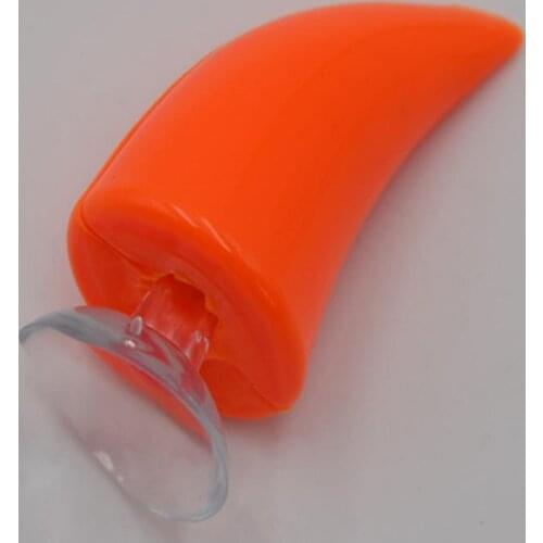 Devils Horn Motocross Easy To Install Accessories W/ Sucker Orange