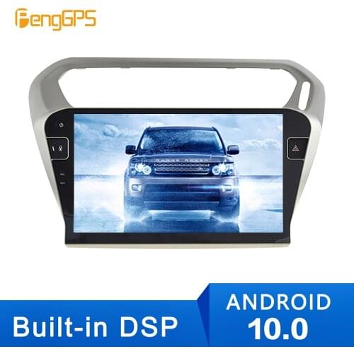 Android 10.0 Radio Stereo GPS Car DVD Player For Peugeot 301 2008 2009 2010 2011 -2014 navigation Multimedia Auto IPS unit DSP