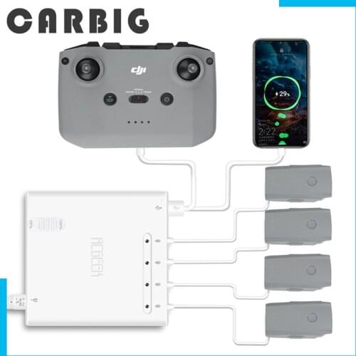 Drone Multi Battery Charger Mavic Air 2S Intelligent Fast Charging Hub AC 100-240V for DJI Mavic Air2S / AIR2 Flight Battery