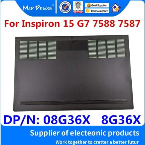 NEW original Laptop case back cover Bottom Case Cover Access Door E Shell For Dell Inspiron 15 G7 7588 7587 08G36X 8G36X