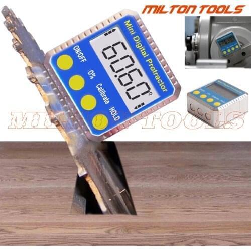 360degree Mini Digital Protractor Bevel Box Digital InClinometer Angle Finder Gauge Protractor Sensor