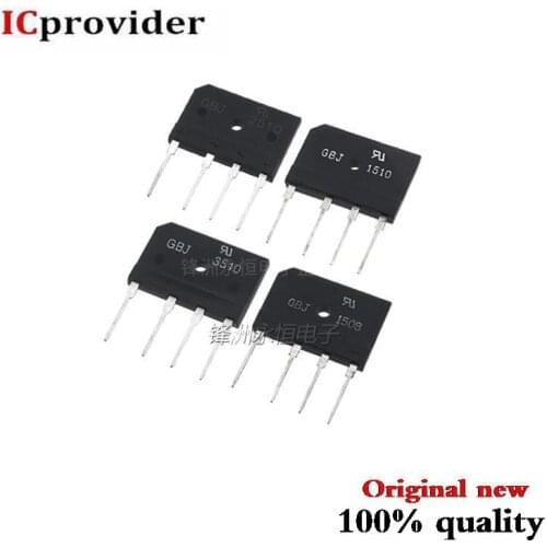 5PCS KBU808 KBU1010 KBU1510 KBU2510 8A 10A 15A 25A 1000V diode bridge rectifier new and original IC