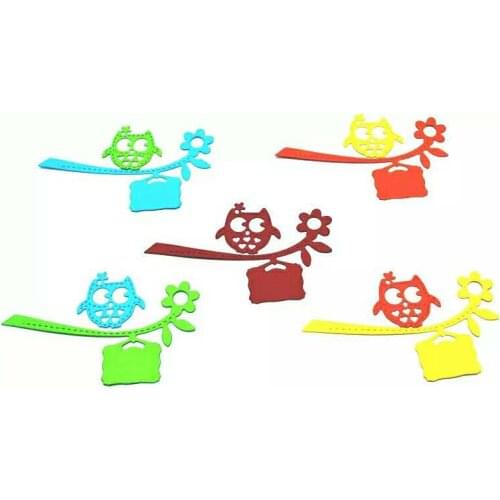 DIY Brand Dies Scrapbooking Albums Set Owl Branches Dies Cutting Metal Cutter Dies Etching Embossing File Bird Owl Dies Cutting