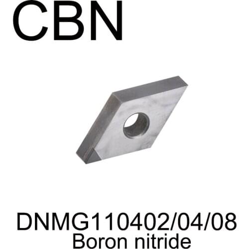 DNMG110402 CBN/DNMG110404 CBN/DNMG110408 CBN,CNC diamond CBN boron nitride boring tool Processing hardness HRC55 degree