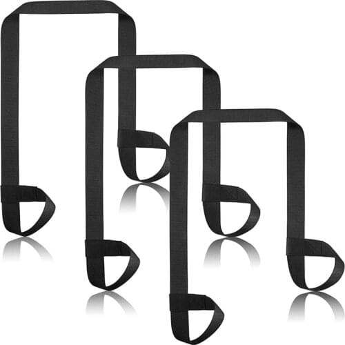 3 Pieces Roller Skate Leash Adjustable Ski Boots Carrier Strap Snowboard Boot Shoulder Sling Leash for Ice Skates