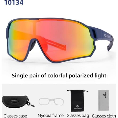 ROCKBROS Polarized Cycling Glasses Photochromatic Cycle Sunglasses Men Women Bike Glass lunette velo gafas mtb Bicycle Glasses