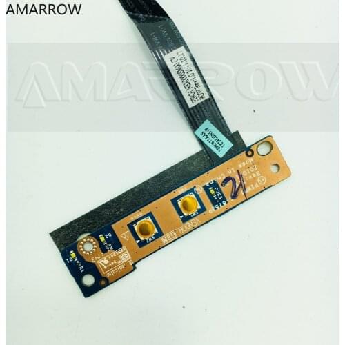 Original free shipping for lenovo G570 G575 G470 G475 Power Button Board Switch board LS-6753P cable 9cm and 13.5cm