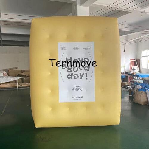 Pvc sky balloon giant Square Cube Balloon Customized advertising balloons inflatable PVC helium balloon for promotion