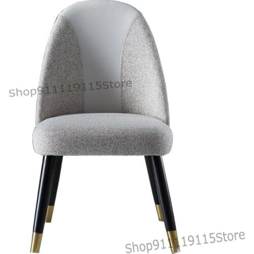 Light Luxury American Solid Wood Dining Chair Home Post Modern Simple Leisure Chair Back Computer Chair A1 New Product
