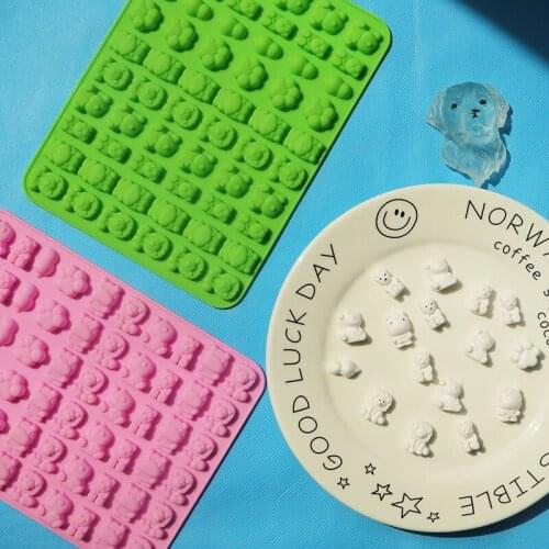 Spot Wholesale Variety of Mini Silicone Chocolate Mold Homemade Ice Grid Mold Xg310
