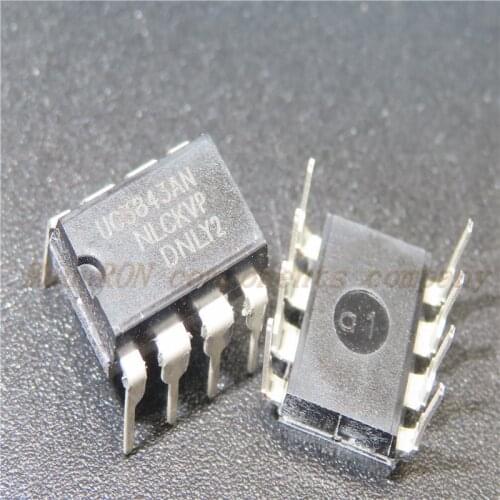 10PCS/LOT UC3843AN UC3843A DIP8 DIP-8 UC3843 New original In Stock