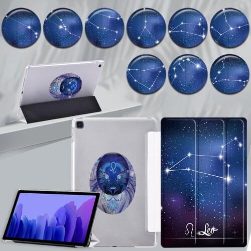Tablet Case for Samsung Galaxy Tab A7 10.4 T500/T505/Galaxy Tab A 10.1 2019 T510 T515 Leather Folding Stand Cover