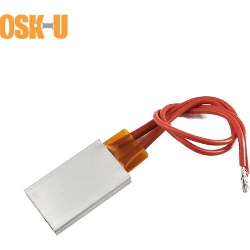 2PCS 12V PTC Electric Heater Plate 35x21x5mm 70/110/200 Celsius Degree Constant Temperature PTC Heating Element for Incubator