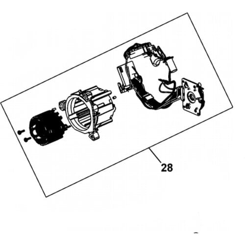 Electronic components and switches for DEWALT DCS578X2 DCS578 N819751