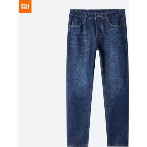 Xiaomi Youpin POOCAN Four Seasons Classic High-Stretch Contour Jeans High elastic shape retention, three-dimensional cutting