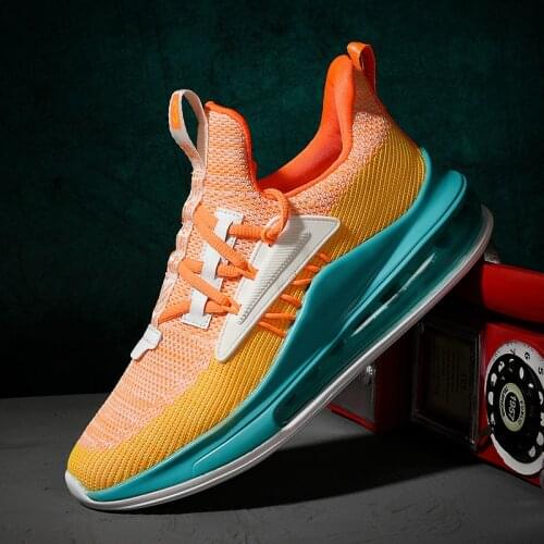 New Arrival Sneakers for Men Fashion Mens Running Shoes Breathable Mesh Sports Shoes Outdoor Fitness Trainers Men Walking Shoe