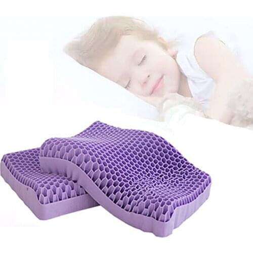 Hot sale baby anti-rolling toddler pillow pectin pillow toddler sleep breathable pillow no pressure pillow bedding safety pillow