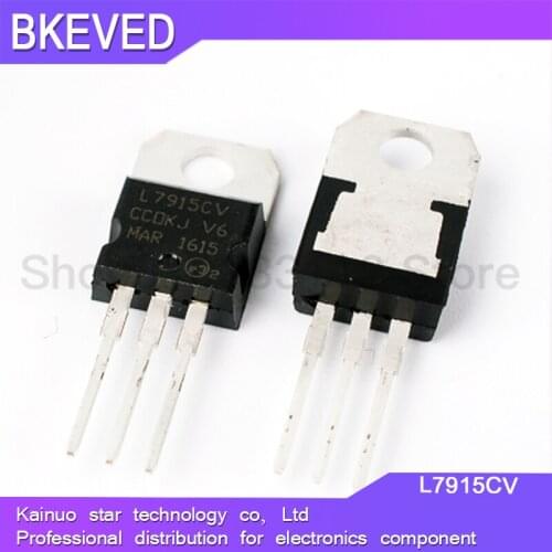 10PCS L7915CV TO220 L7915 TO-220 7915 LM7915 MC7915 7915CV new and original IC