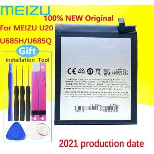 NEW Original BU15 Battery For MEIZU U20 U685H/U685Q/U685C Mobile Phone + Gift Tools