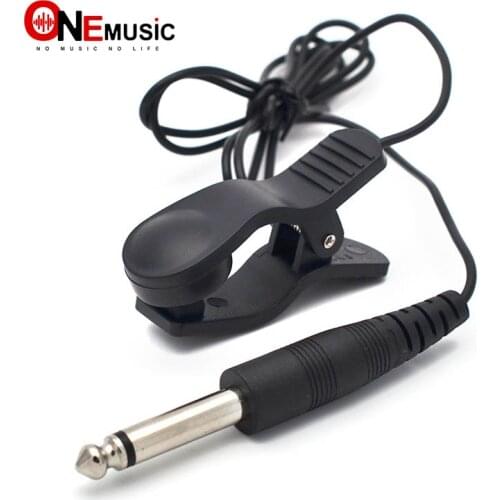 General Acoustic Guitar Clip-line Pick up Pickup Cable Built-in Vibration Sensor With 1m