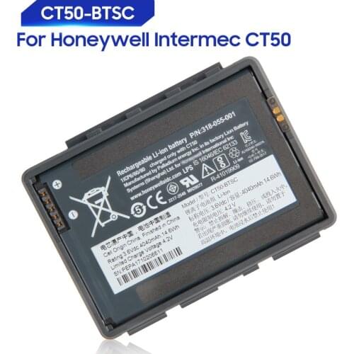 Original Replacement Battery For Honeywell Intermec CT50 4G/LTE 318-055-001 CT50-BTSC Genuine Battery 4040mAh