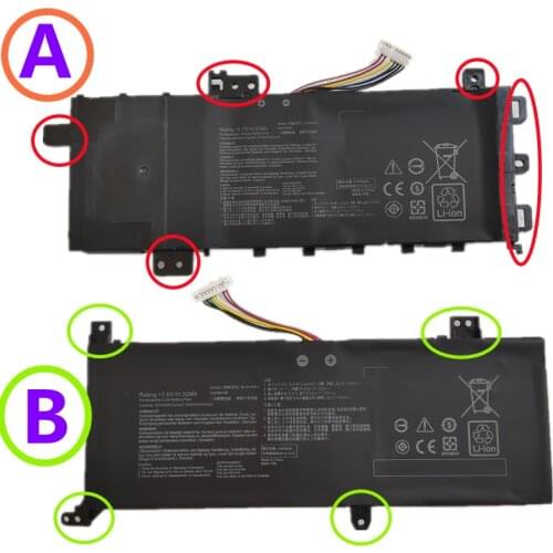Original C21N1818-1 B21N1818-2 Battery For Asus VivoBook Pro 14 X412DA A412FA X412FJ R424FA X509JA-BR131T BQ039T X509MA-BQ064T