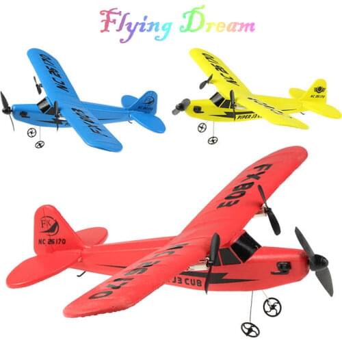 RC Electric Airplane Remote Control Plane RTF Kit EPP Foam 2.4G Controller 150 Meters Flying Distance Aircraft Global Hot Toy