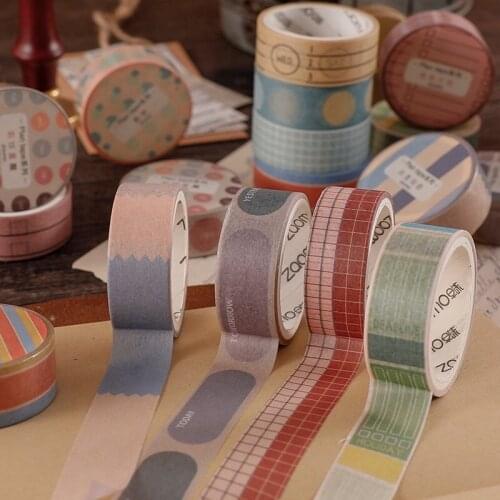 Washi Tapes Decorative Masking Tapes Calendar Stickers For Bullet Journal Daily Planner