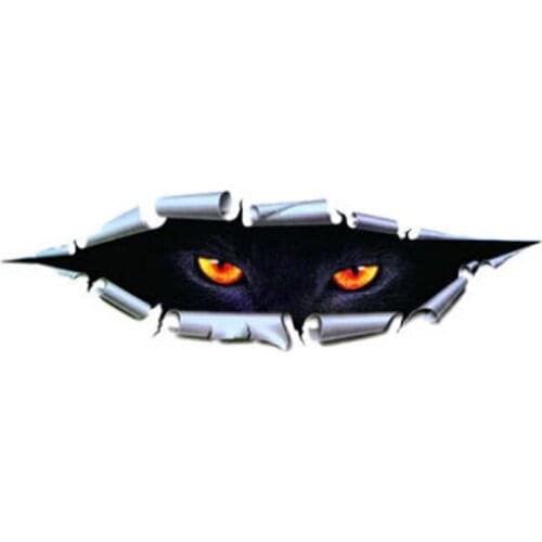 1Pcs Car Styling Funny 3D Car Sticker Waterproof Peeking Monster Decals and Stickers for All Cars 4 Style