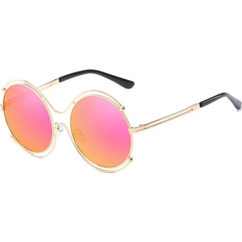 2018 Classic Round Sunglasses Women Accessory Vintage Sun Glasses Men Goggles Fashion Oculos Shades 1574X