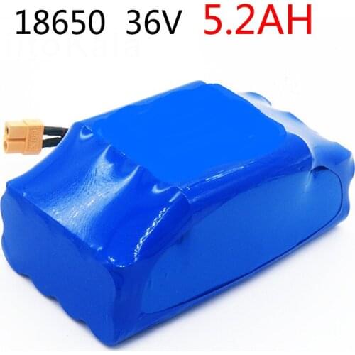 36V electric scooter / balance car battery 36V 5.2ah lithium battery for 2 wheel self-balancing scooter fit 6.5 "7"