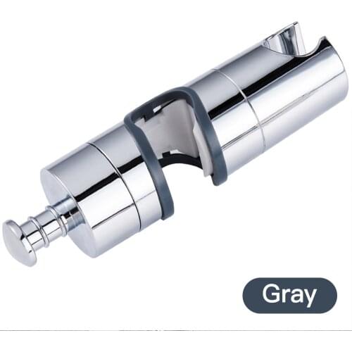 ABS Chrome Shower Head Holder Adjustable 18-25MM Bathroom Shower Bracket Rack Slide Bar Bathroom Faucet Accessories