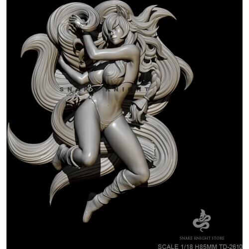 H90mm 1/18 Resin model kits figure DIY toy self-assembled TD-2610