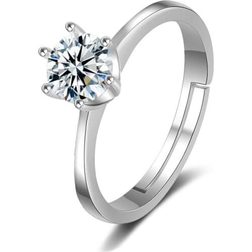 Exquisite Classic Leaf Ring For Women Simple Vintage Ancient Silver Color Wedding Engagement Rings Fashion Jewelry Bague Femme