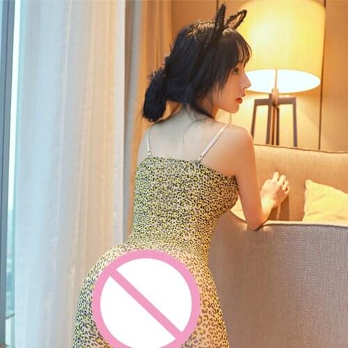 Leopard Stockings Women Sexy Lingerie Crotchless bodystocking Full Body pantyhose transparent Open Crotch Tights Baby Doll