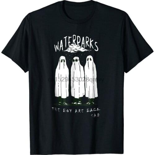 The Boy Are Sad From Waterparks Rock Band Horror Funny Black T-Shirt S-6XL