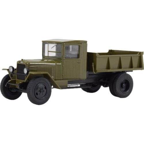 1:43Scale Soviet LegendarySeries Hydraulic Dump Truck Engineering Truck Alloy Car Model Collection Display Gift Toy Cars